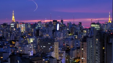 The skyline of São Paulo, Brazil. Source: Flickr, Júlio Boaro