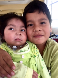 Children at El Hospital Del Niño in La Paz. Photo credit - Hannah Krystal