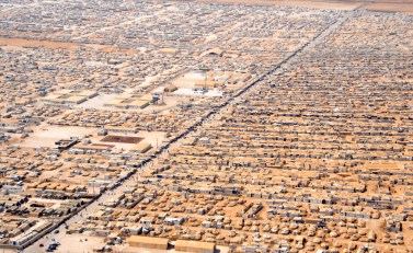 Zaatari Refugee Camp in Jordan. Source: Wikipedia
