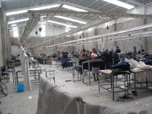 A maquiladora factory in Mexico. Source: Wikimedia Commons.