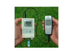 Whitesides’ universal Mobile Electrochemical Detector (uMED), a handheld electrochemical detector that can perform chemical analyses and transmit the results to a cloud database from any mobile phone. Source: Whitesides Research Group.